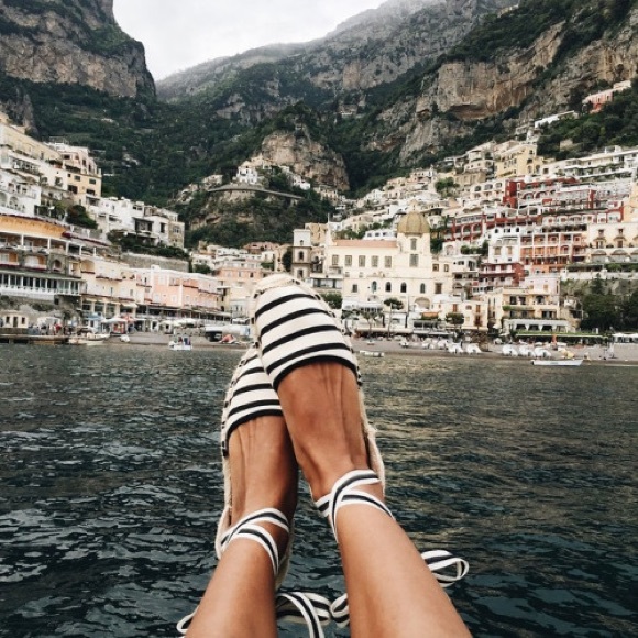 Anthropologie Shoes - Soludos Lace-Up Espadrille Sandal